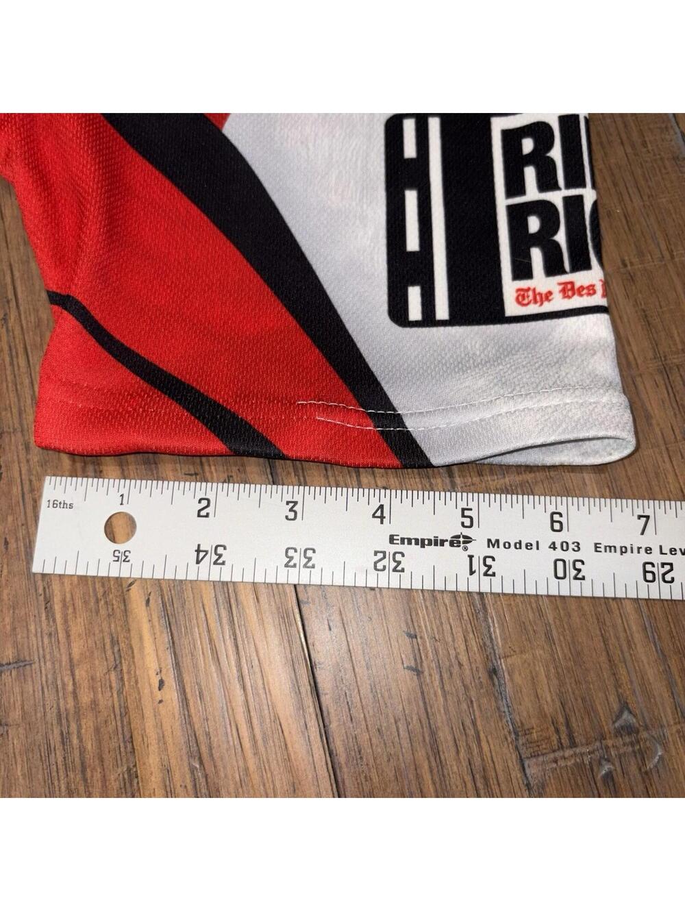 Primal Wear Ragbrai XXXVIII Cycling Jersey Mens XL Red Black Rooster Iowa - Picture 12 of 15